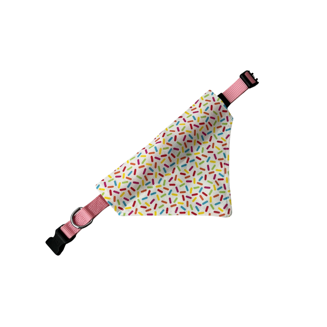 Sprinkles Bandana for Dog Birthday, Gotcha Day, or Celebration