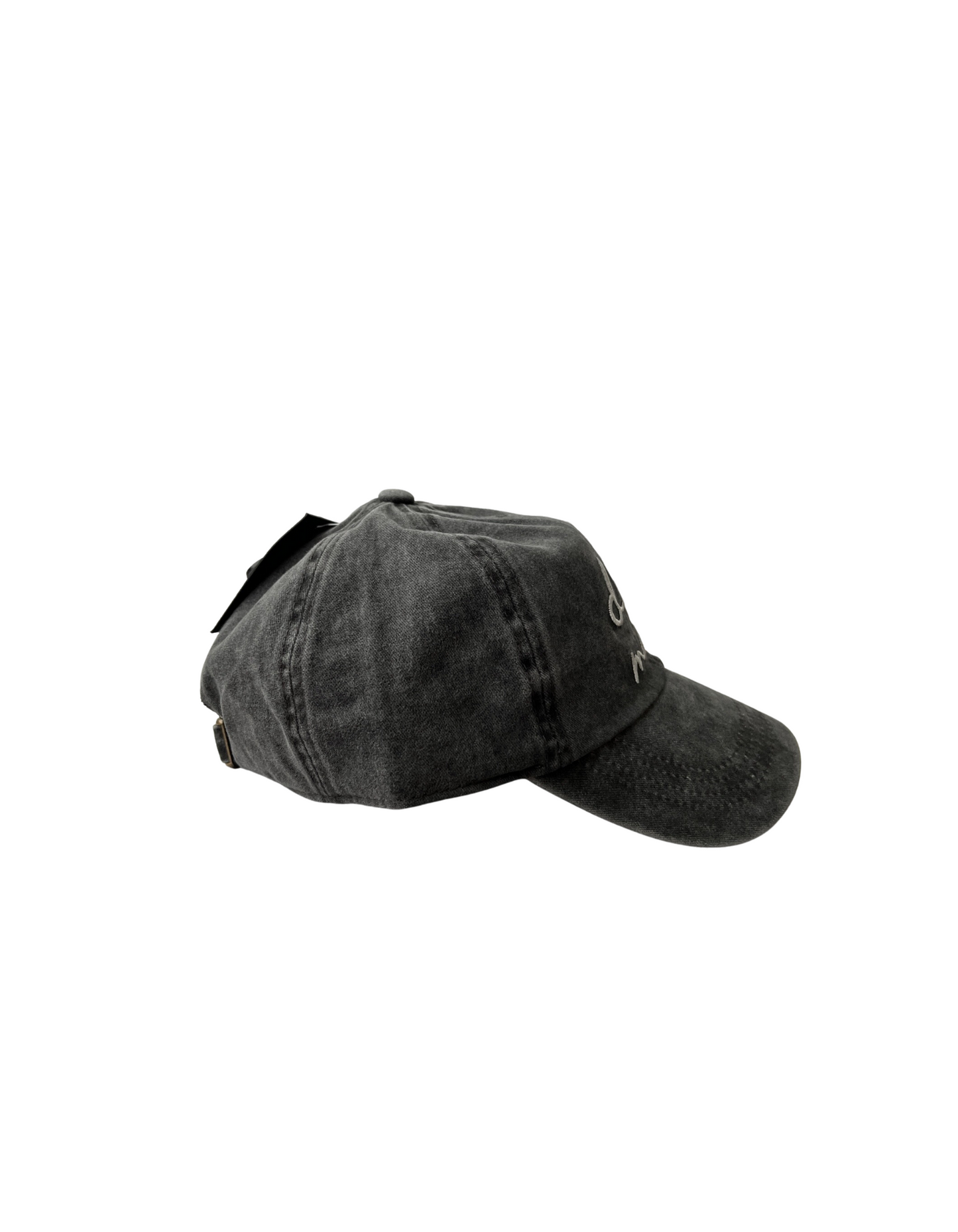 Dog Mom Hat- Embroidered Cursive Text