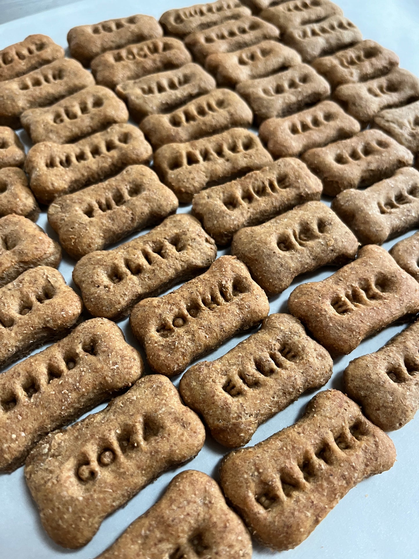 Personalized Dog Treats - Custom Message on Baked Biscuits