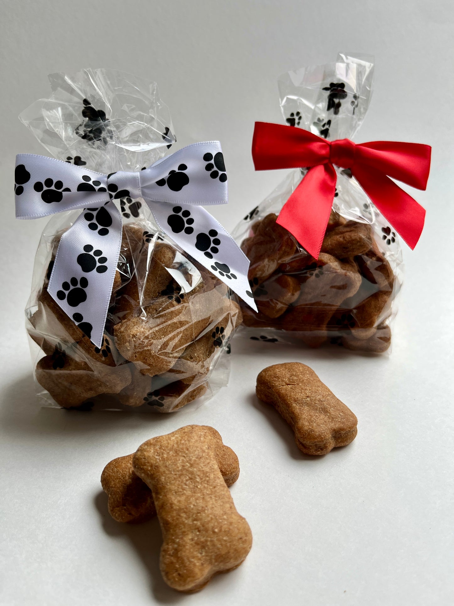 Sack of Treats - Baked Dog Biscuits with Applesauce & Peanut Butter