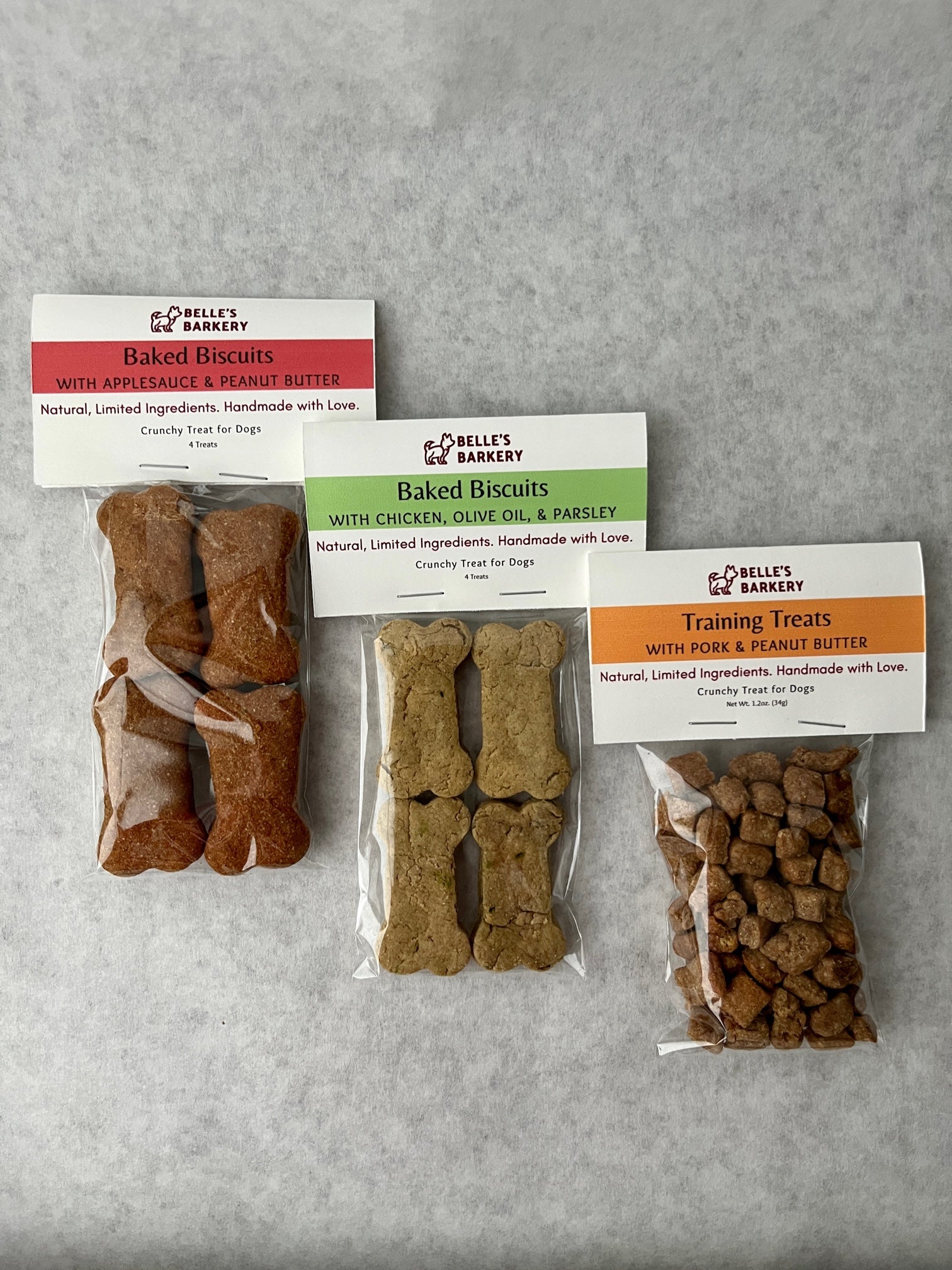 Peanut butter and outlet parsley dog treats