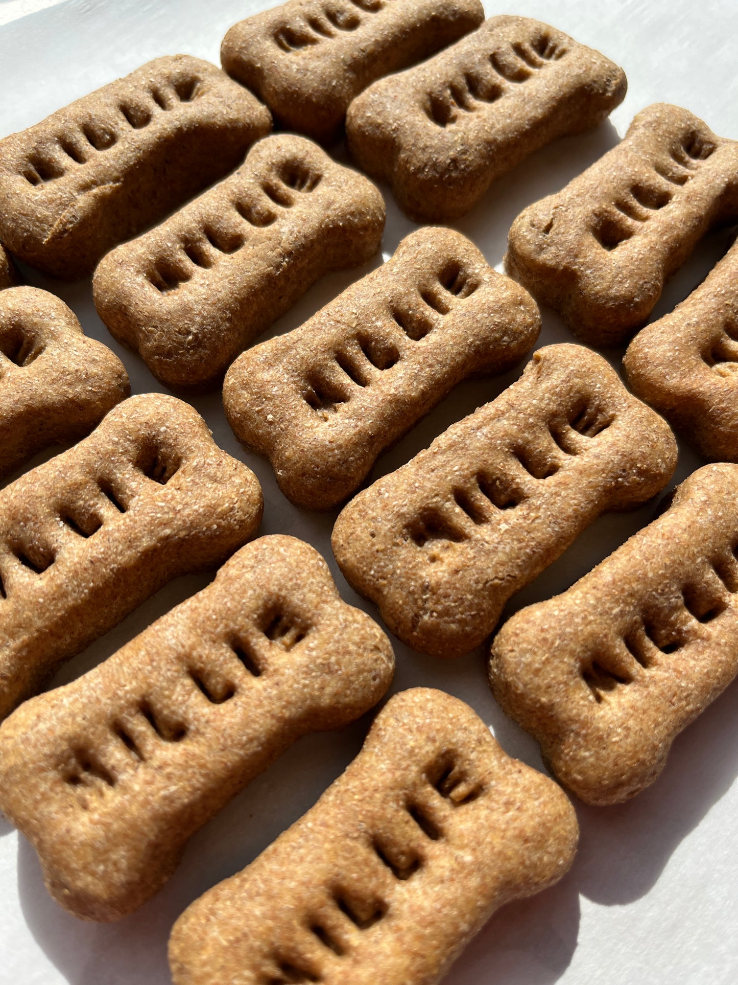Personalized Dog Treats- Standard Bag of Baked Biscuits with Applesauce & Peanut Butter