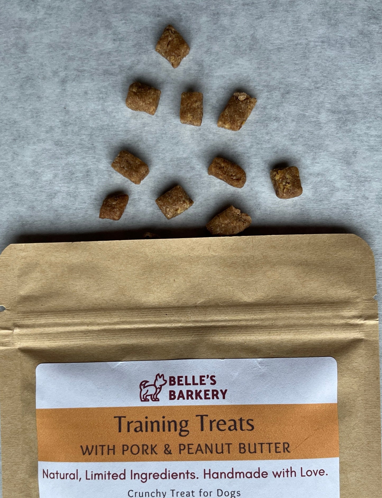 Pork & Peanut Butter Training Treats