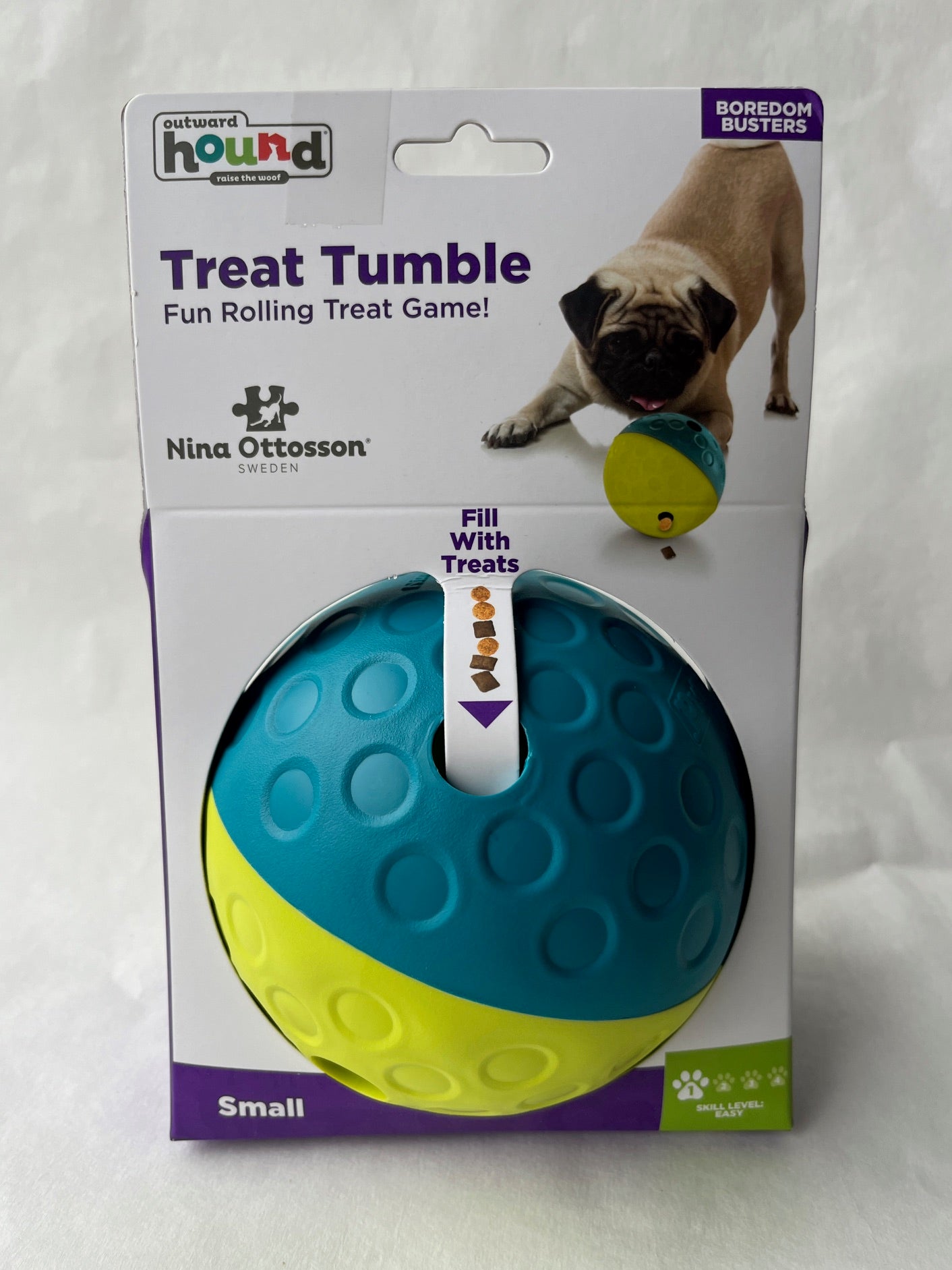 Puppy Treat Ball Bundle - Outward Hound Puzzle Ball & Treats!