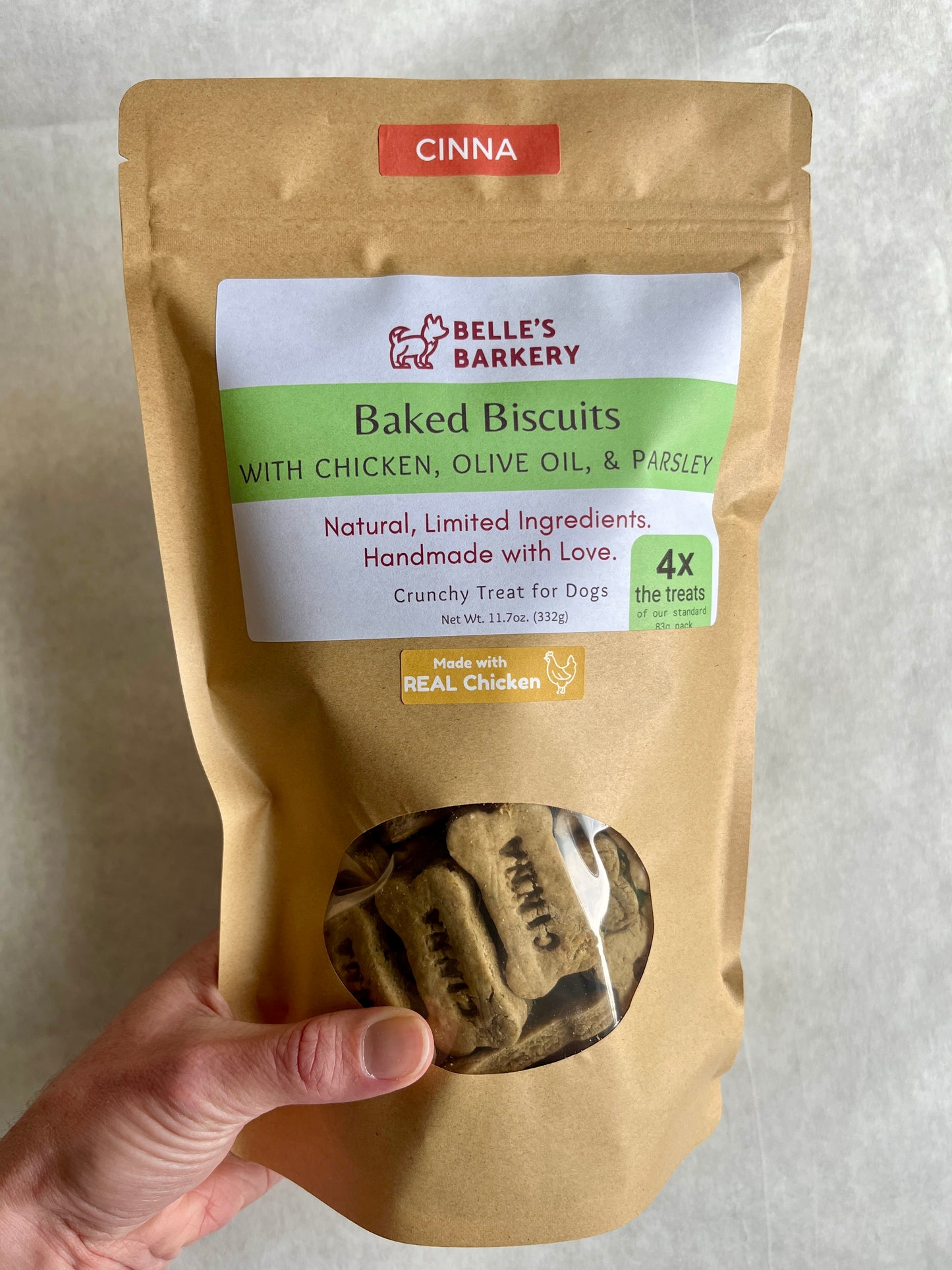 Baked Biscuits with Chicken, Olive Oil, & Parsley Bulk Bag
