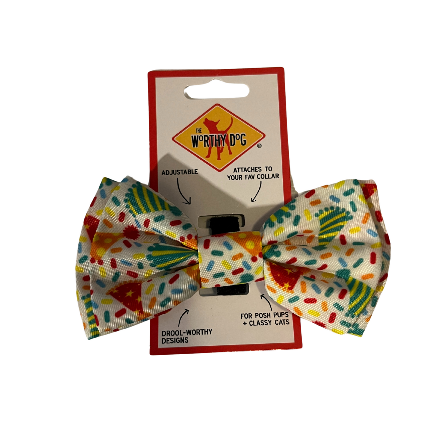 The Worthy Dog Celebration Bow Tie