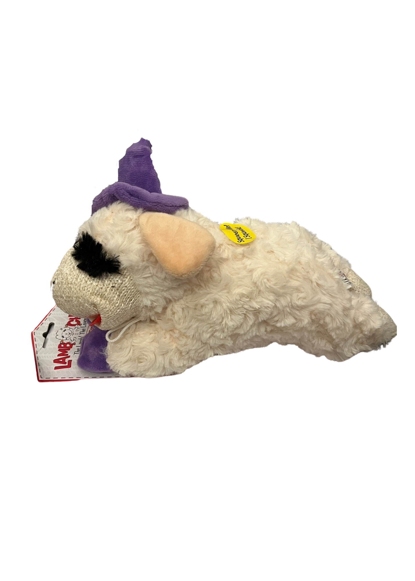 Lambchop with witch hat- side view