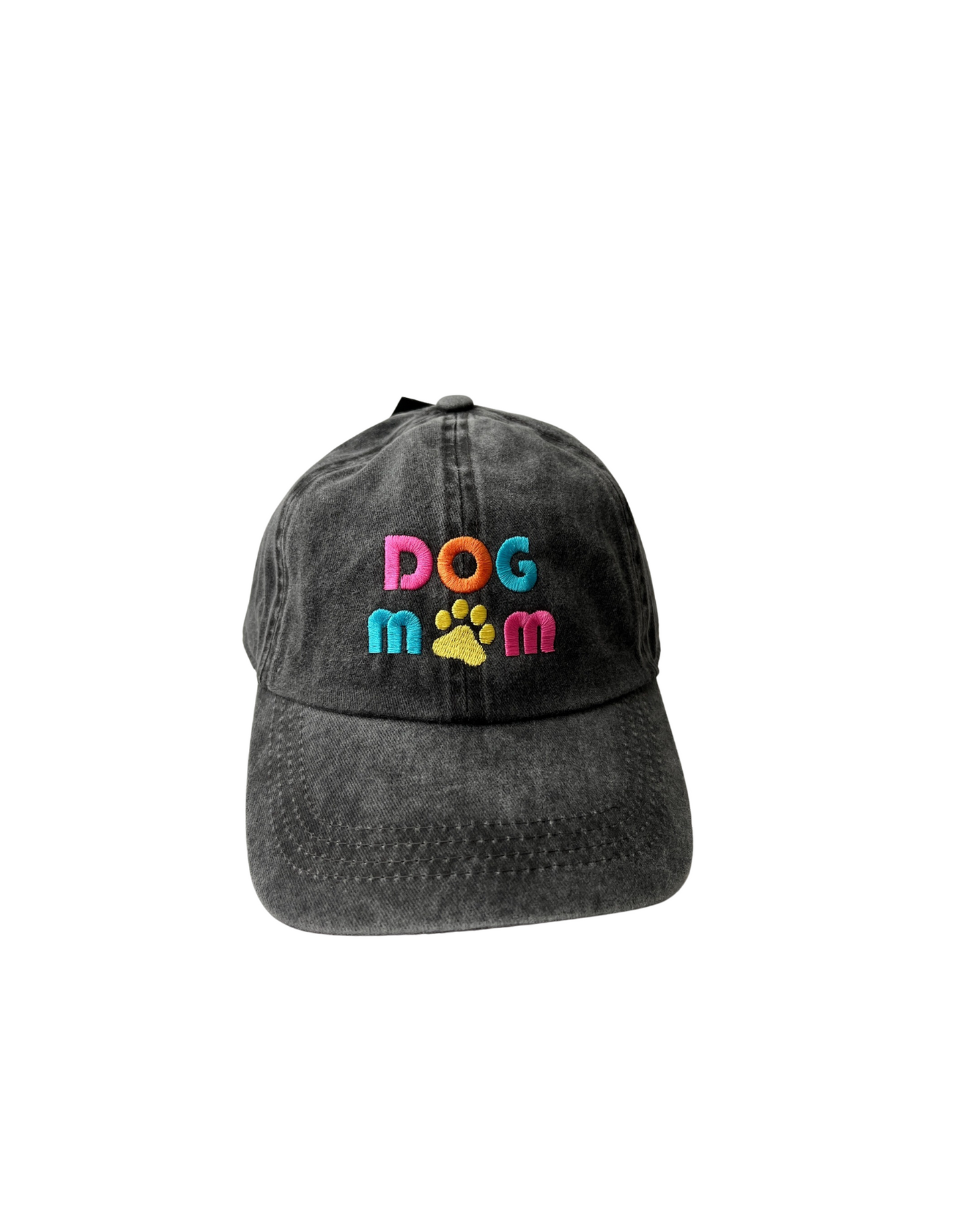 Dog Mom Hat- 3D Color Text
