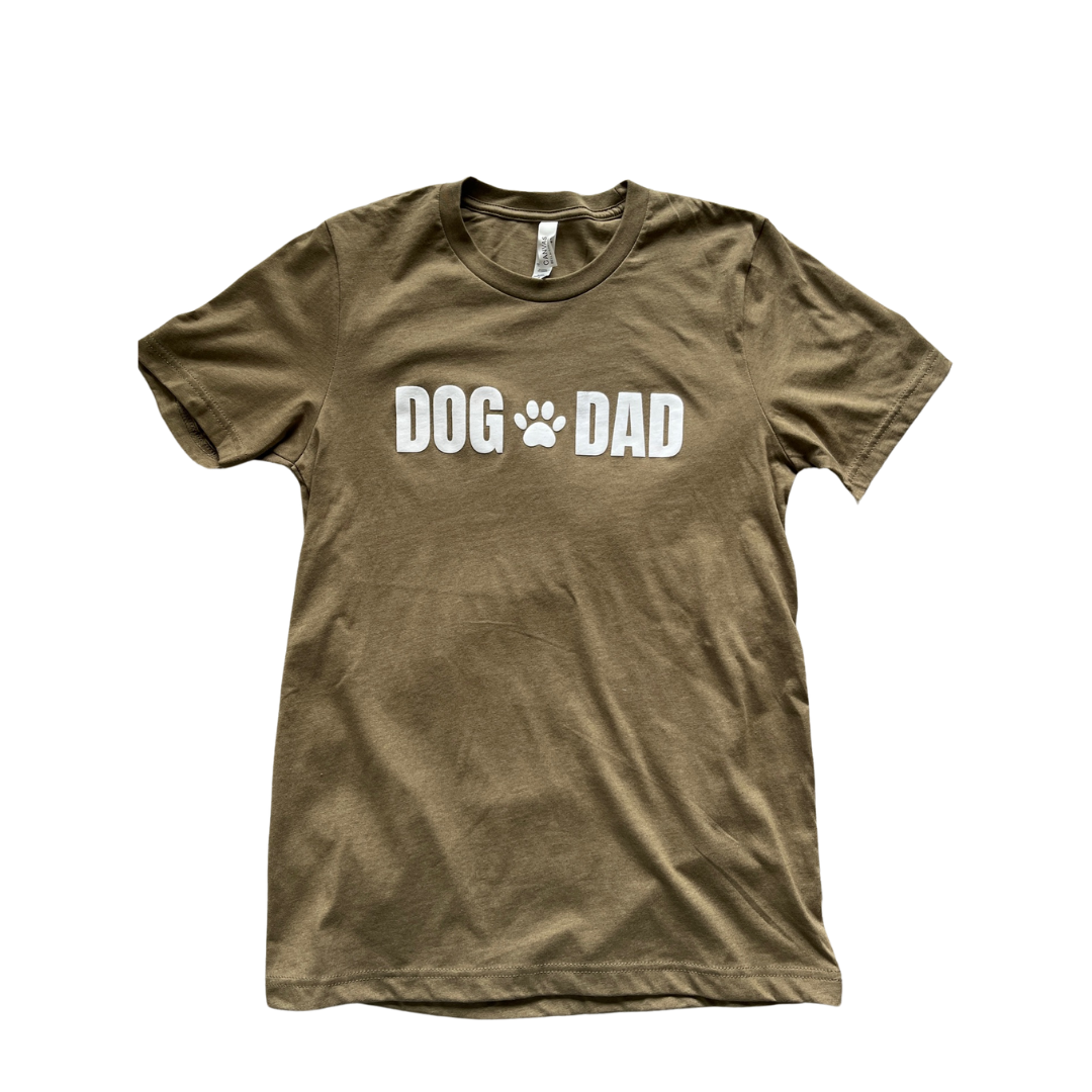 Olive Dog Dad Tshirt