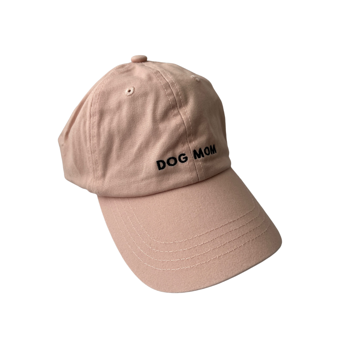 Pink Dog Mom Hat- Side View
