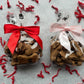 Dog Treats packaged with red or pink bow