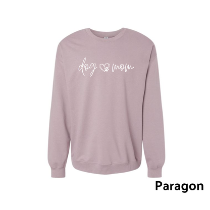 Dog Mom Crewneck Sweatshirt