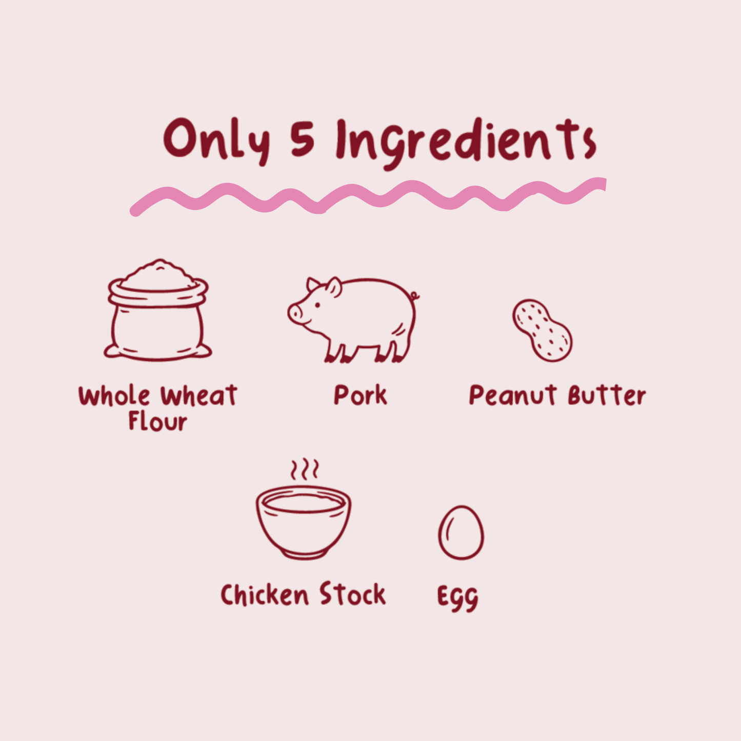 Training Treats with Pork & Peanut Butter