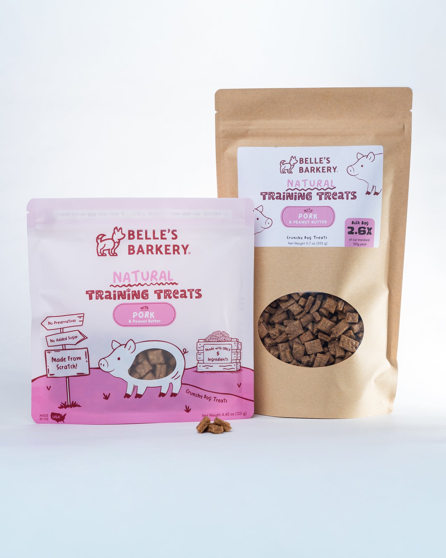 Training Treats with Pork & Peanut Butter