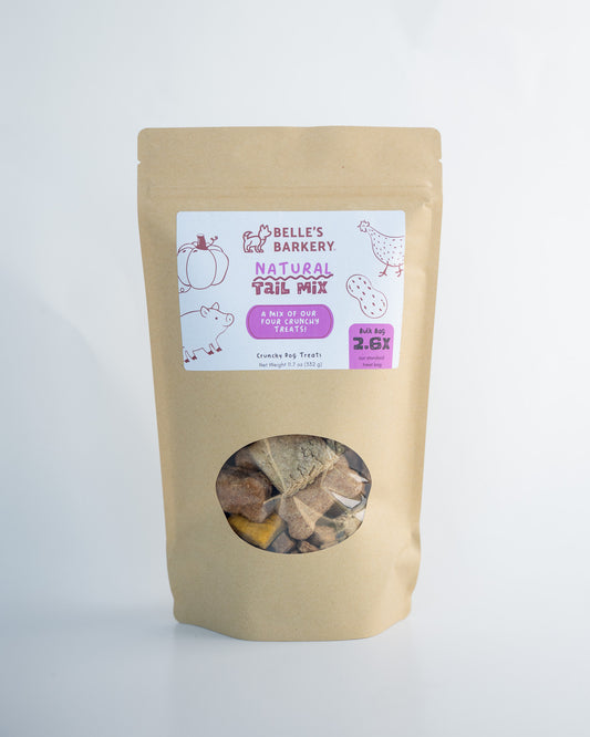 Tail Mix - A Mix of Crunchy Dog Treat Flavors for Your Dog