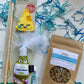 NEW Cat Bundle- Feline Blanc Wand Toy & Treats