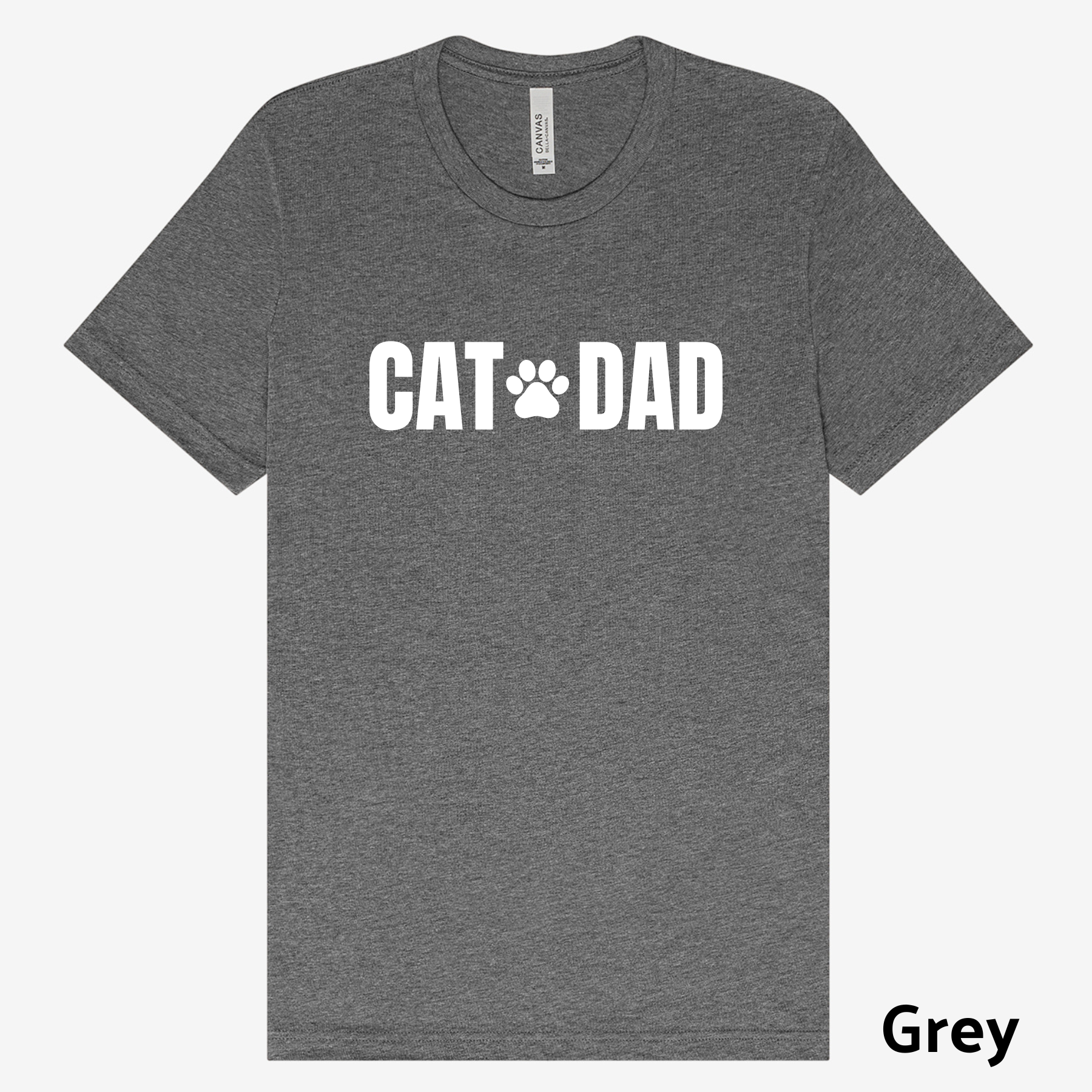 Cat Day Tshirt in Grey
