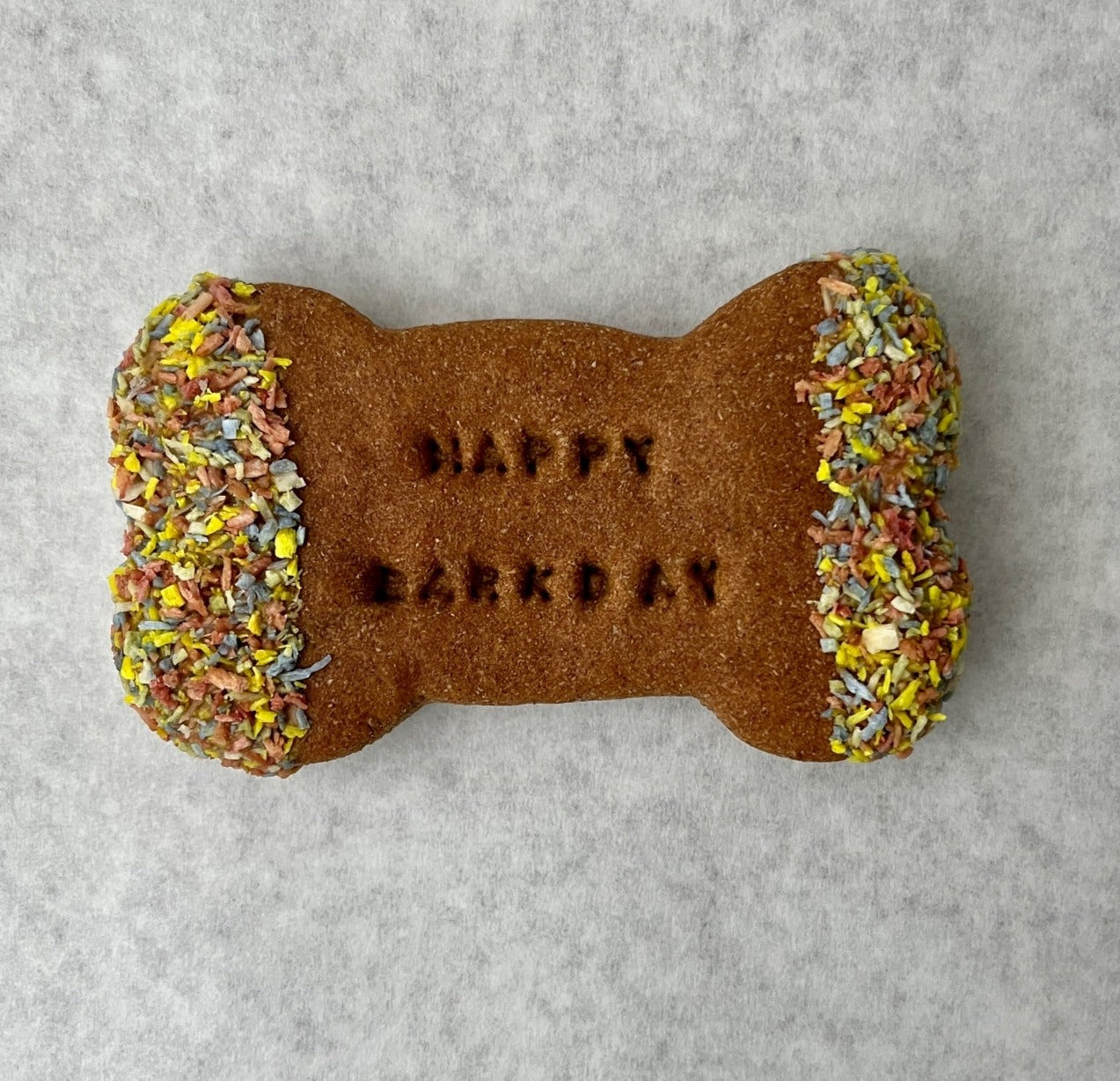 Celebration Dog Biscuits with Applesauce & Peanut Butter- Happy Barkday