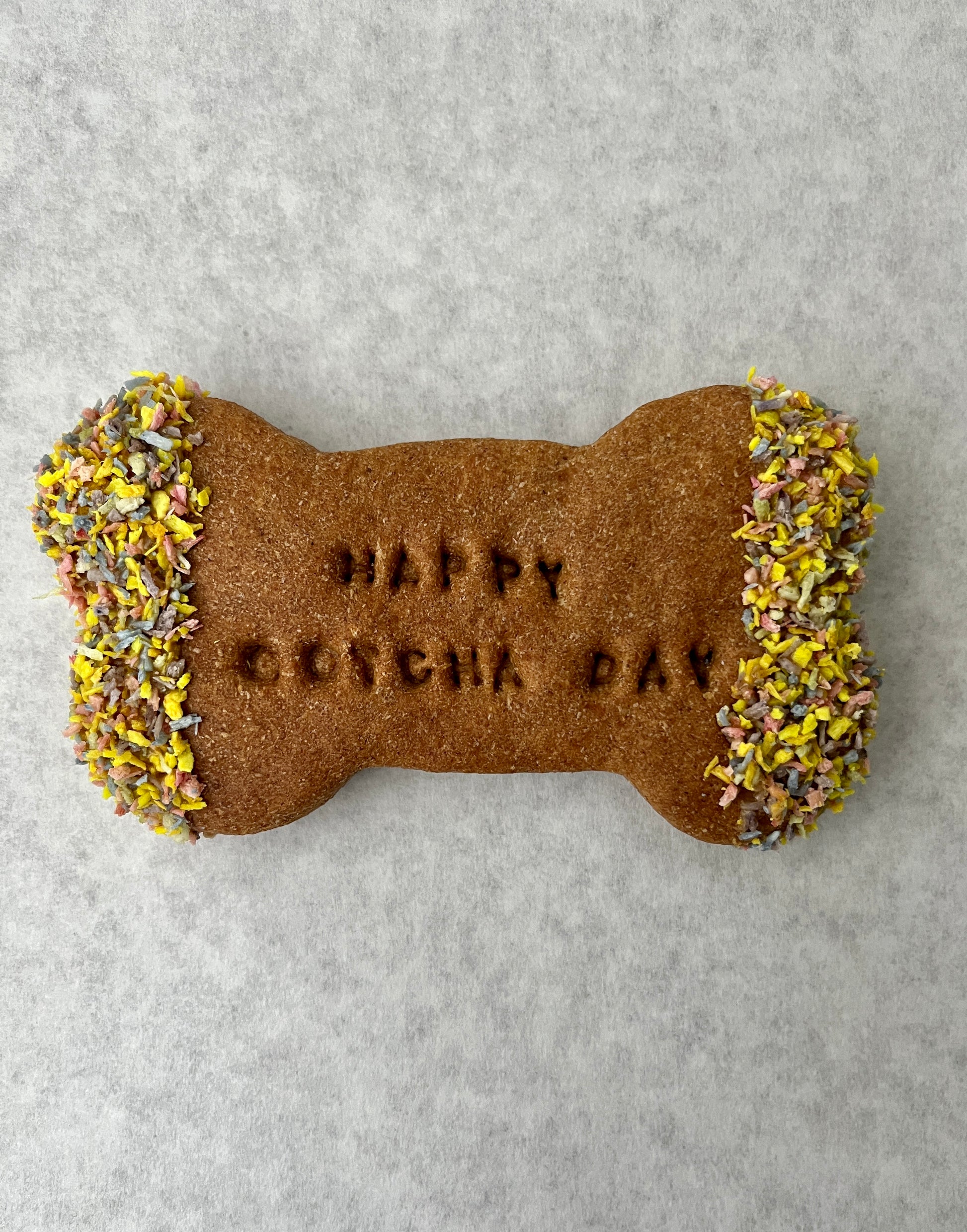 Celebration Dog Biscuits with Applesauce & Peanut Butter- Happy Gotcha Day