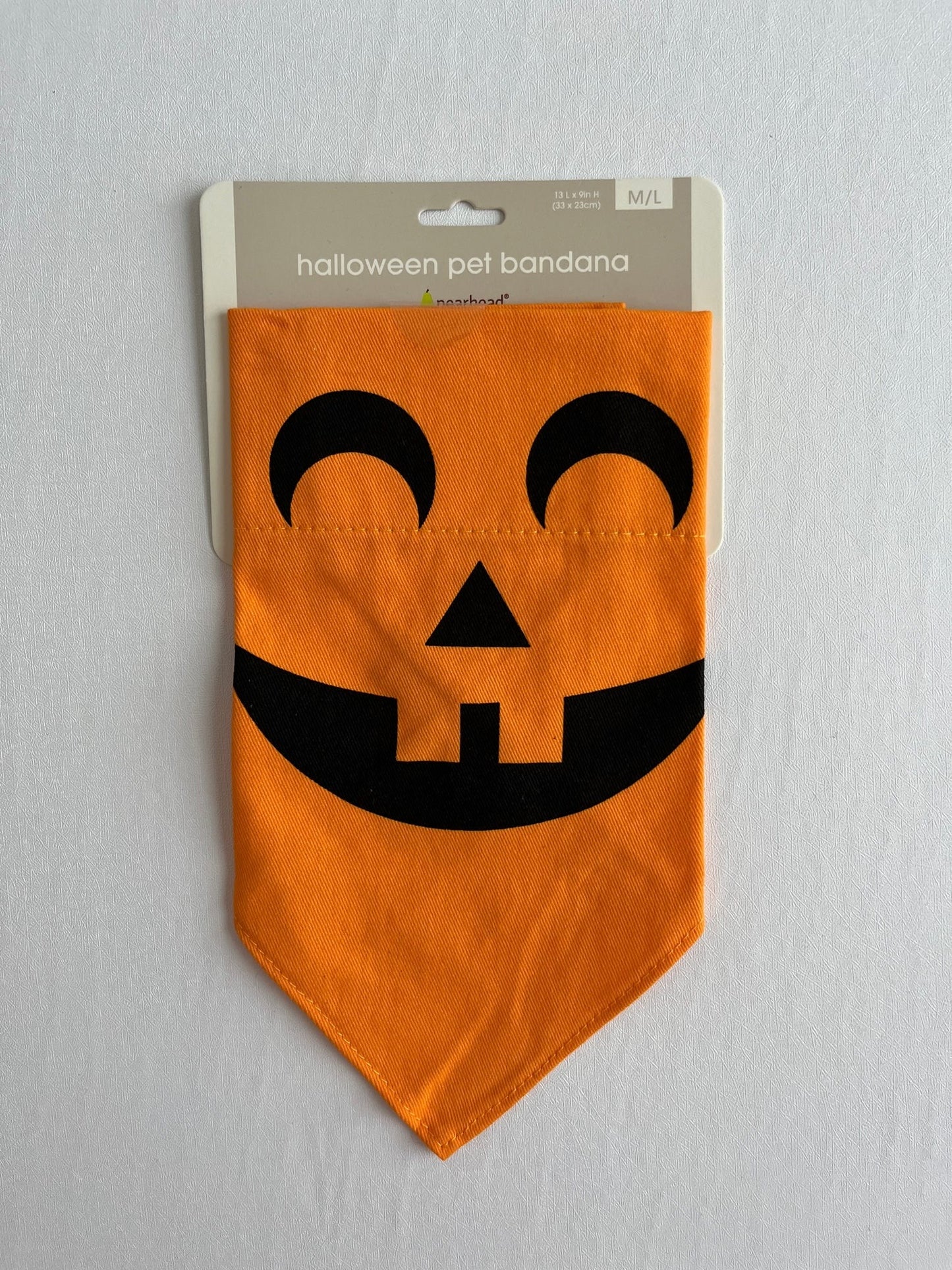 Pumpkin M/L Halloween Dog Bandana