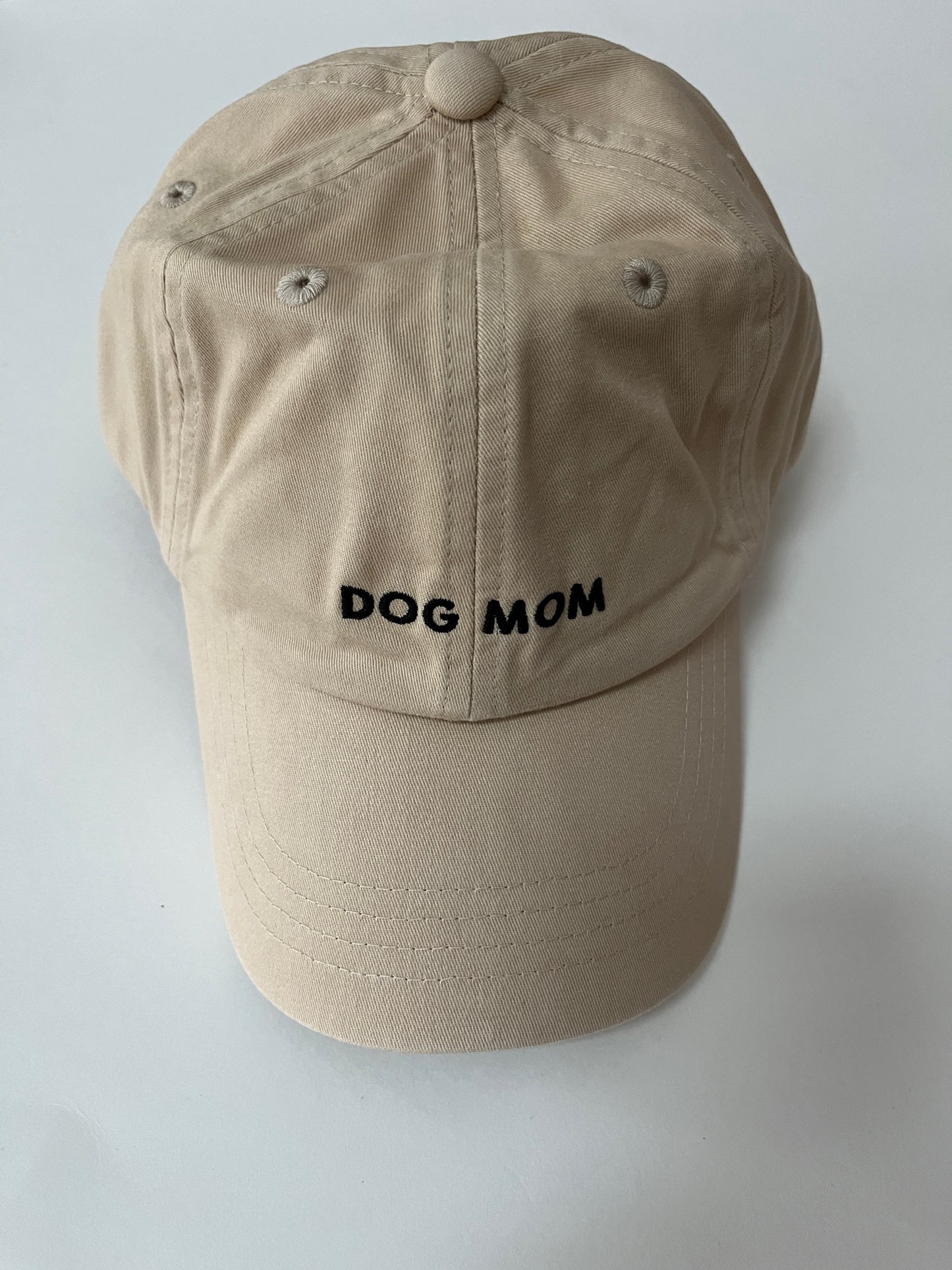 Tan Dog Mom Hat