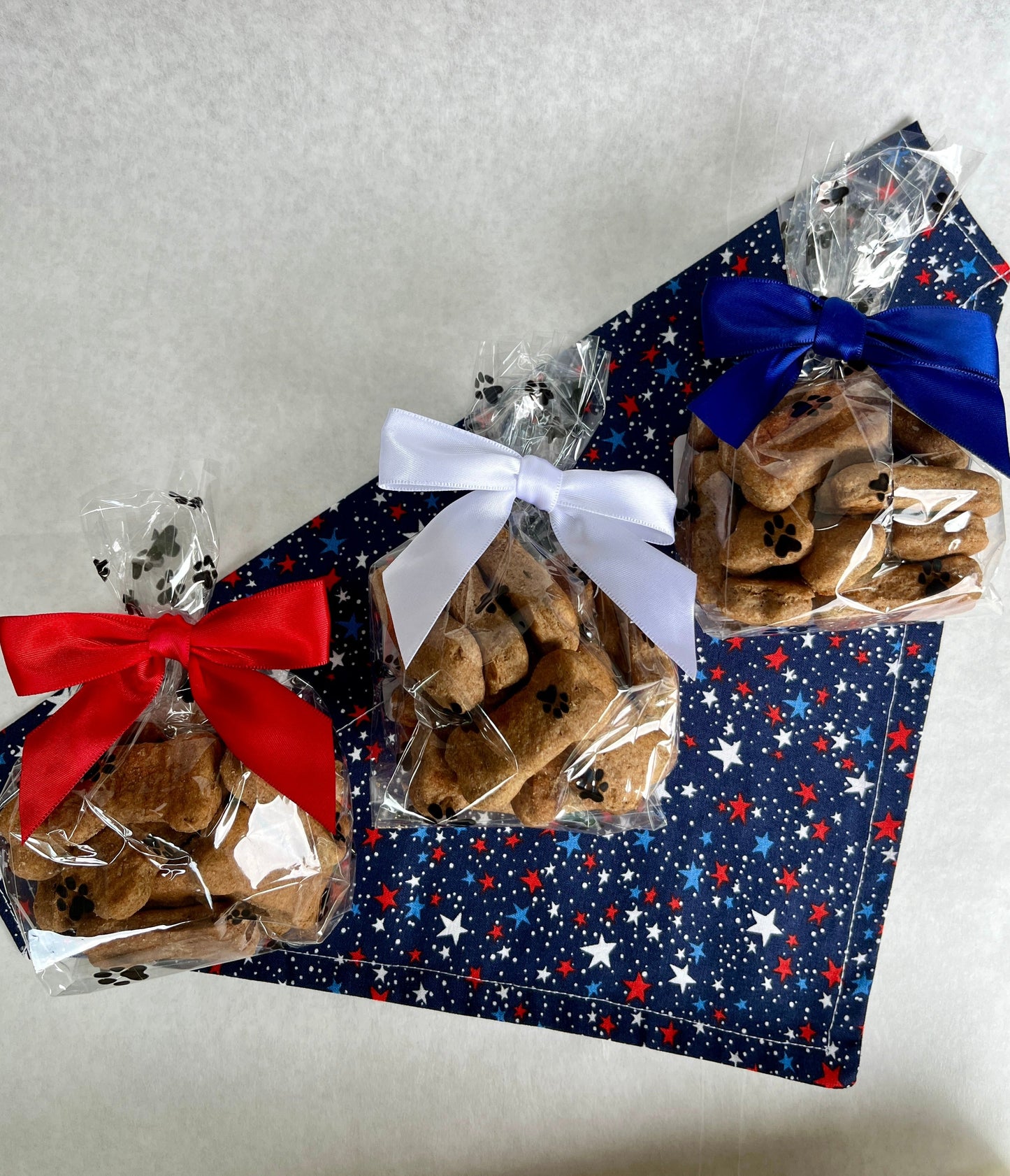Sack of Treats - Baked Dog Biscuits with Applesauce & Peanut Butter