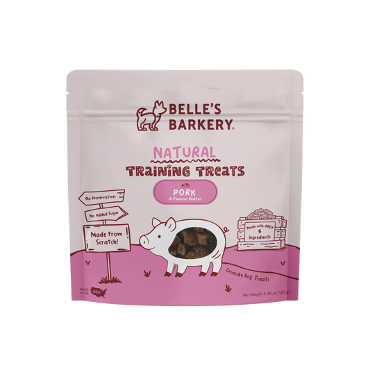 Training Treats with Pork & Peanut Butter