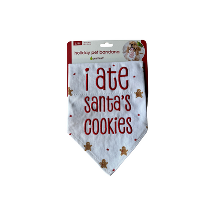 I ate Santa's Cookies Bandana