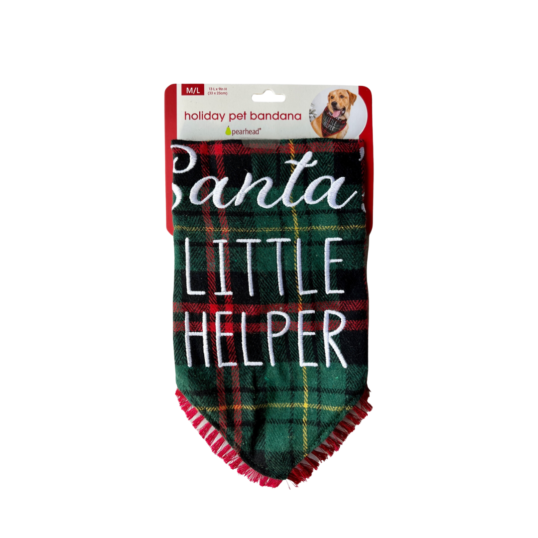 Santa's Little Helper Bandana