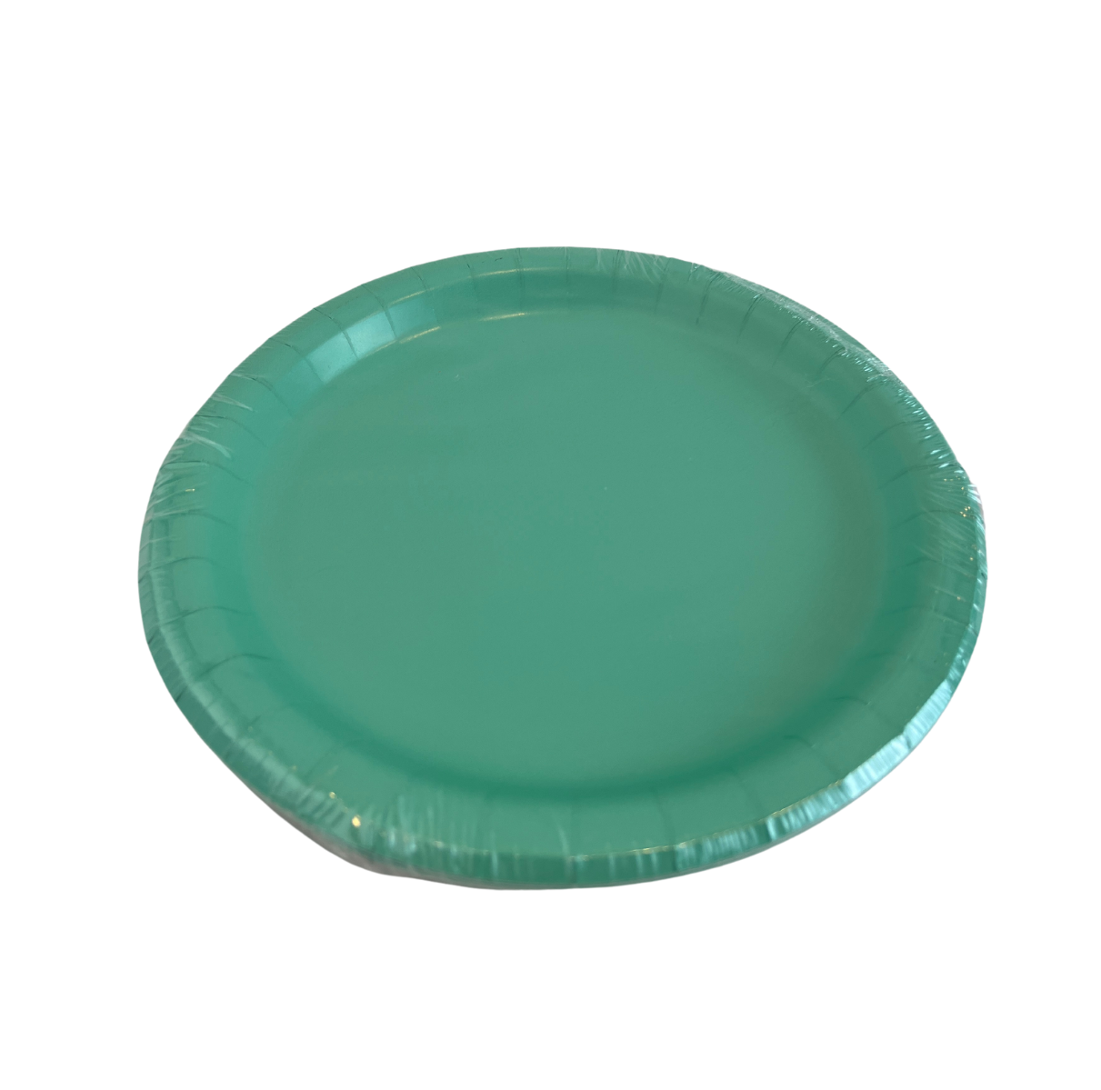 Green Paper Plate