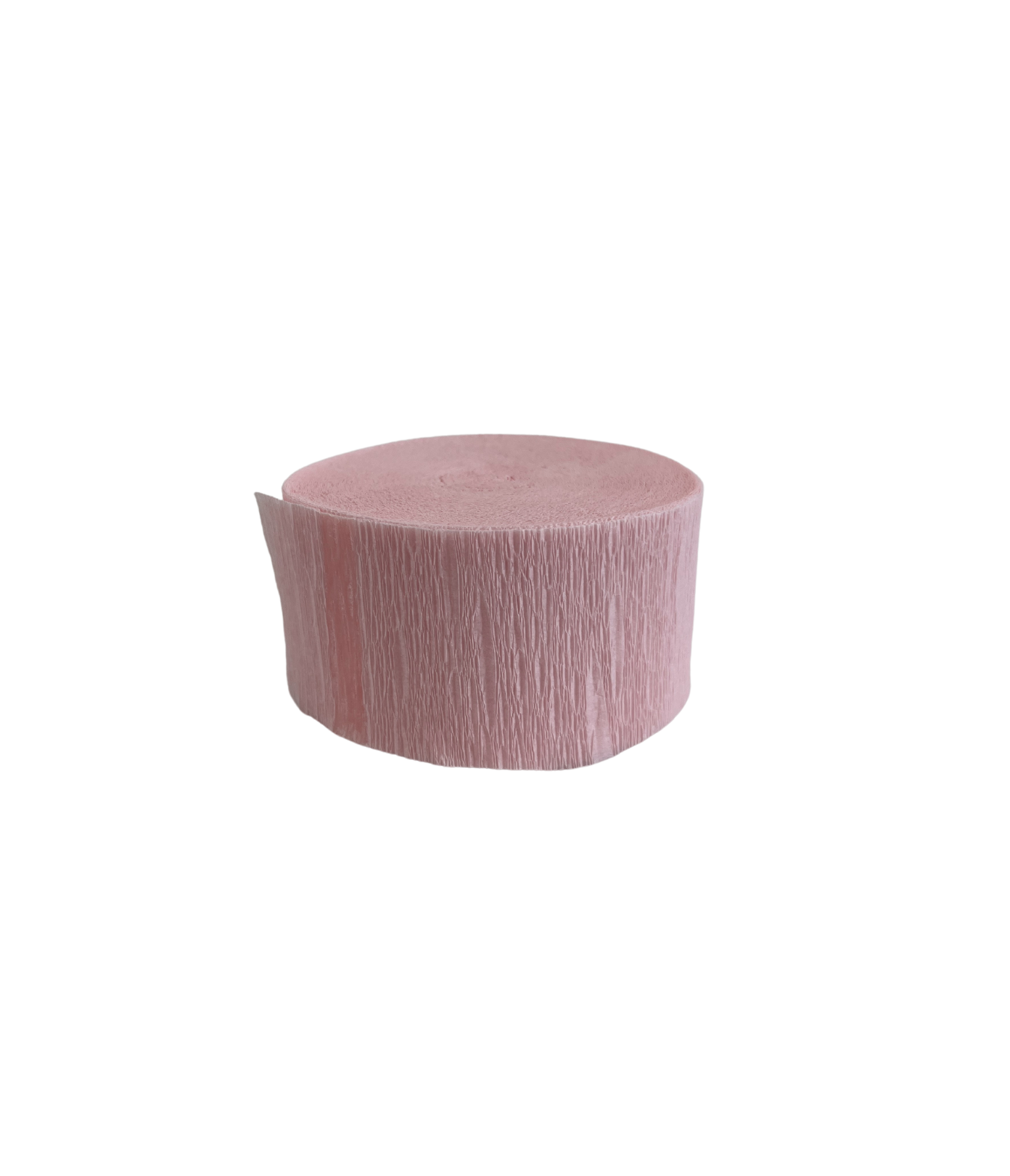 Pink Paper Crepe Streamer