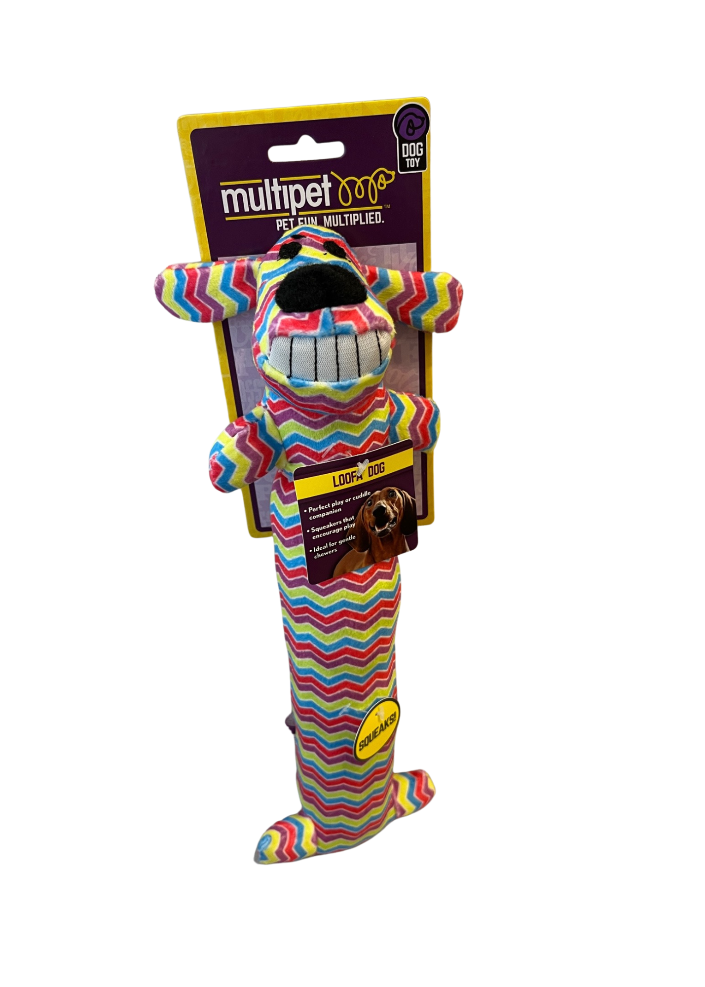 Multipet Loofa Dog Toy- 12"